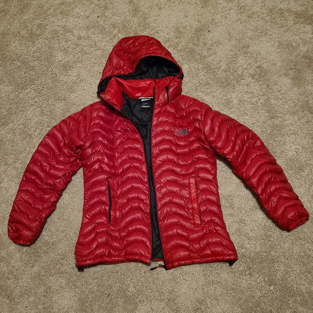 The North Face down puffy jacket